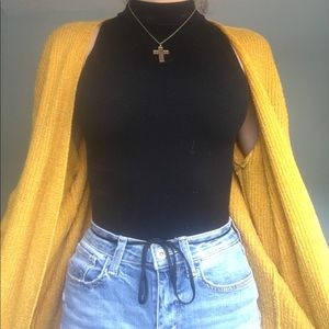 Mustard Cardigan
